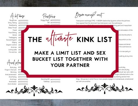 gay kinks list|KinkTest